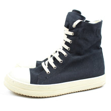 Load image into Gallery viewer, Rick Owens DRKSHDW Canvas Ramones White/Black SZ 44