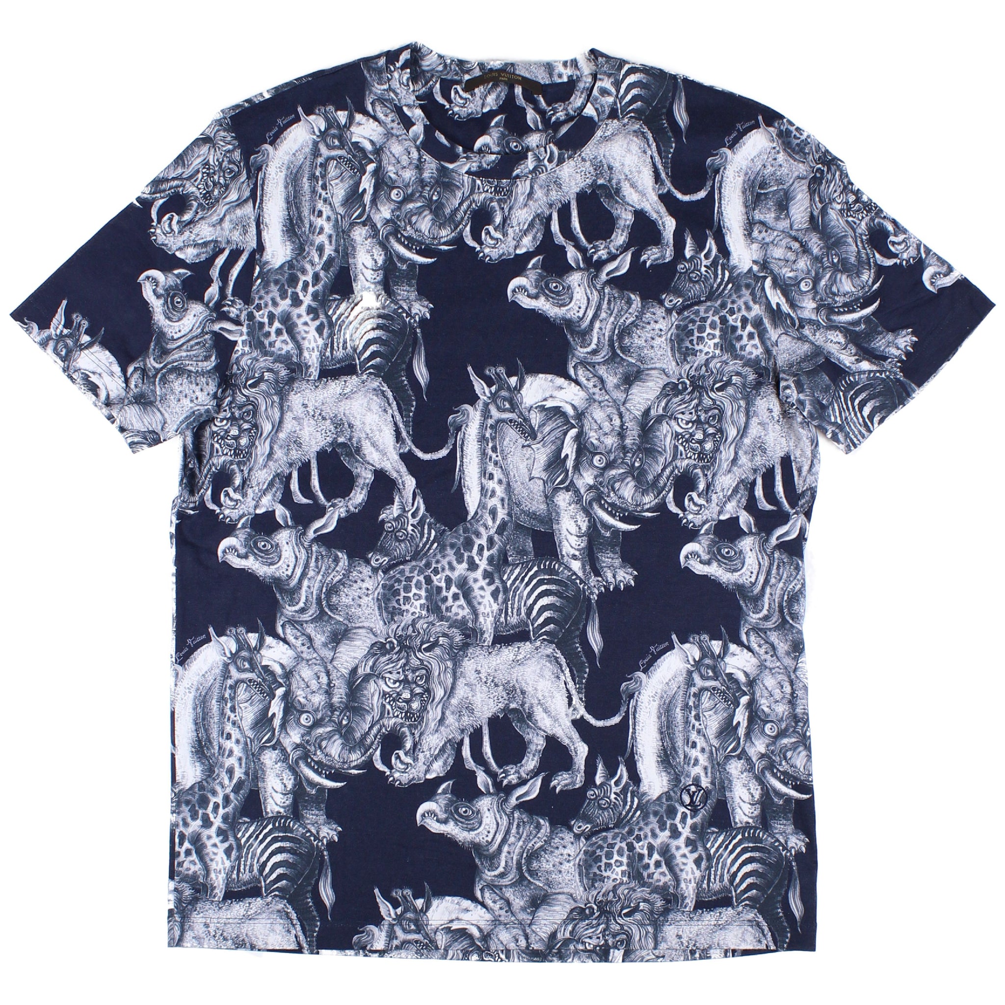 FIND Louis Vuitton x Chapman Brothers Short Sleeve Silk Shirt   rDesignerReps