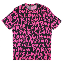 Load image into Gallery viewer, Louis Vuitton Stephen Sprouse Tee(Pink) SZ L