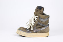 Load image into Gallery viewer, Rick Owens Dunk Womens Brown/Silver SZ 36